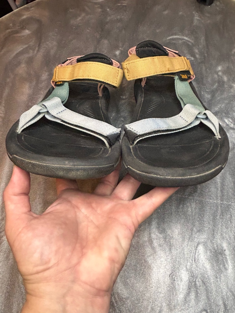 Teva Hurricane XLT2 Pastel Multi Sport Hiking Sandals Women’s Size 10 - Picture 2 of 15